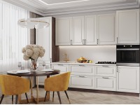 Кухня "Ницца" МДФ Кварц 3200мм. в Луганске Кухня "Ницца" МДФ Кварц 3200мм. в Луганске